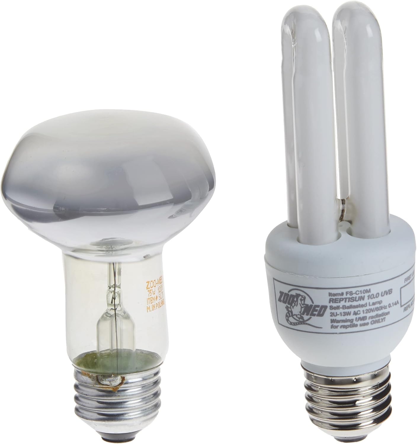 Zoo Med Bearded Dragon Lamp Combo Pack Pack of 2 Bulbs