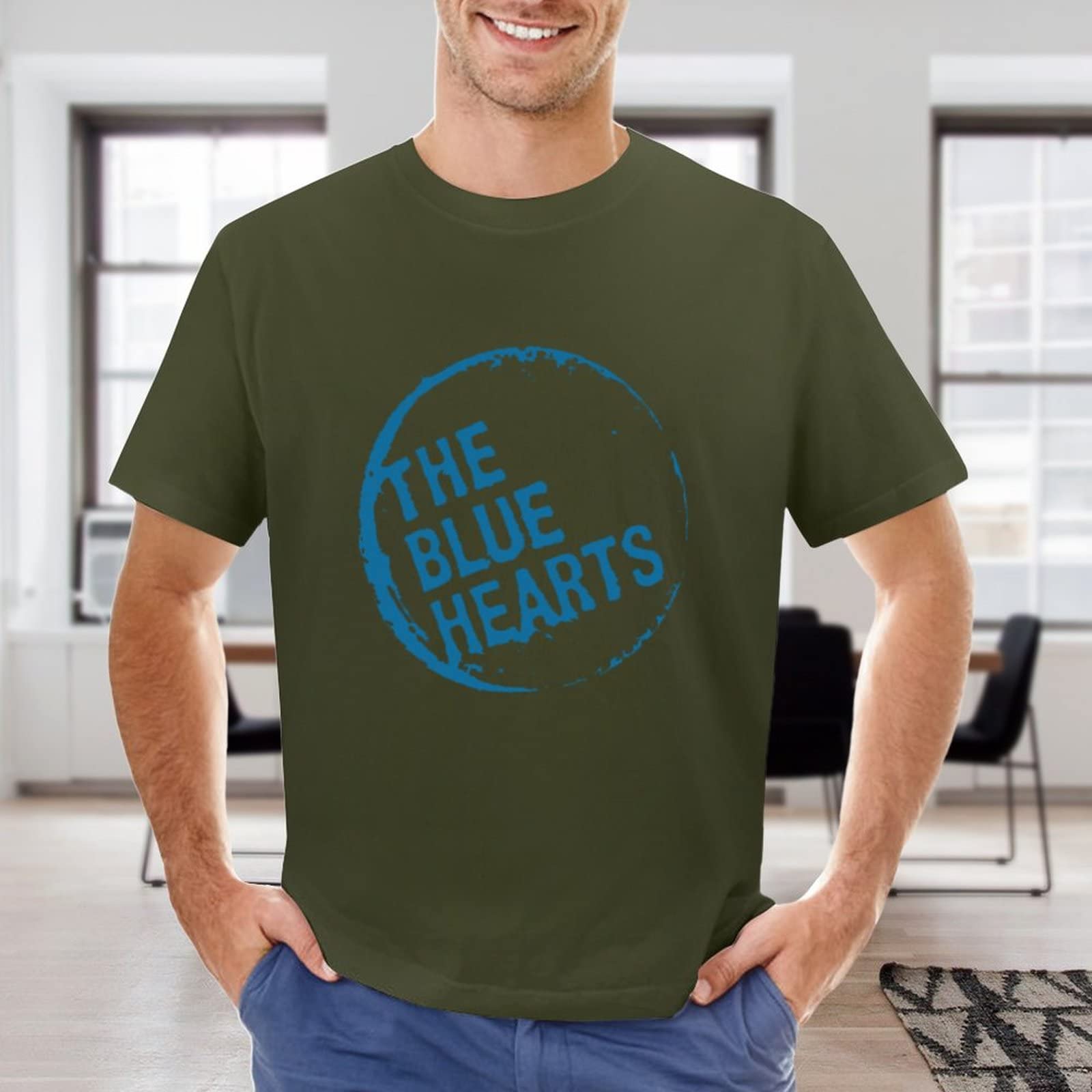Amazon.co.jp: The Blue Hearts ザ・ブルーハーツTシャツ グッズ 夏服