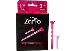 Near Unbreakable Pink Golf Tees 1 1/2 inch