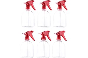 Juvale 6 Pack Empty Plastic Spray Bottles: Essential for Convenient Cleaning