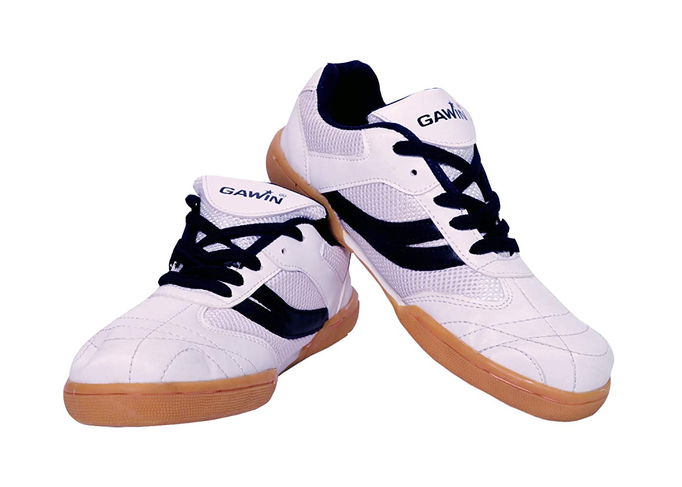 Gawin Non-Marking Badminton Shoes for Men (Off White) (9, Off-White)