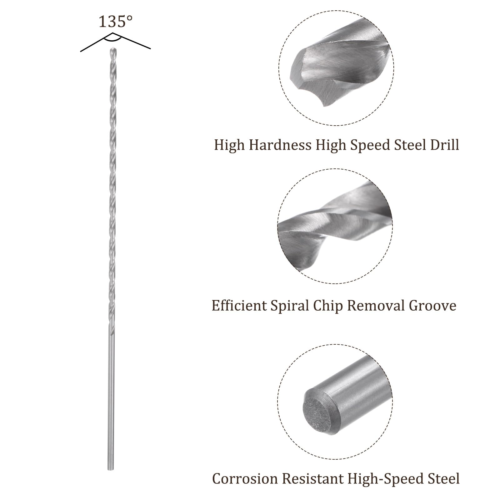 Kozelo 2PCS Twist Drill Bit - Image 2