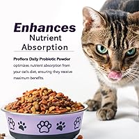 Vista 5 de Probiotics for Cats-Complete Gut Health & Immune Support. Easy to Use Digestive Multi-Strain Probiotics. Easier Diet Transitions, Healthier Skin &