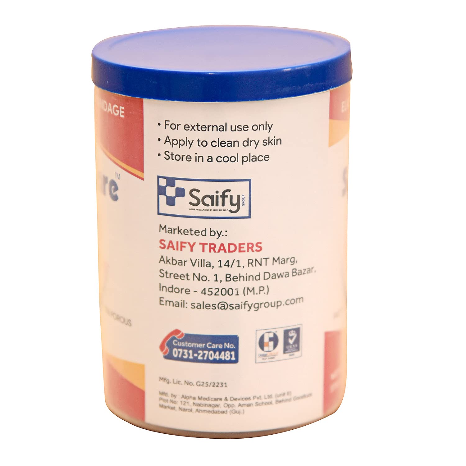 SMARTCARE Elastic Adhesive Bandage 10CM X 4M - Flexible Support and Comfort for All Your Needs 3