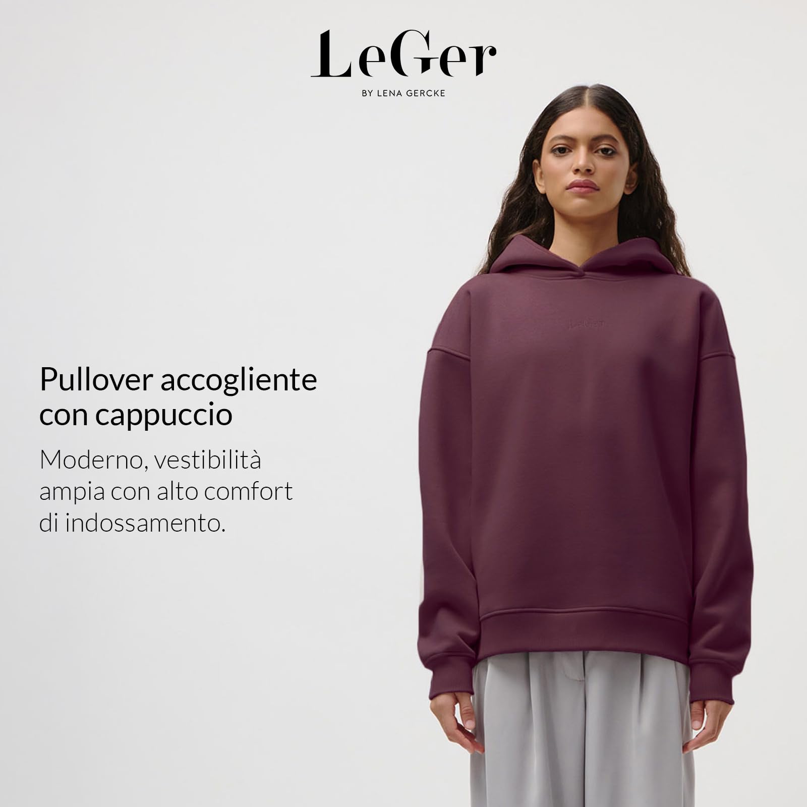 Leger by Lena Gercke Abby Hoodie Maglia di Tuta Donna