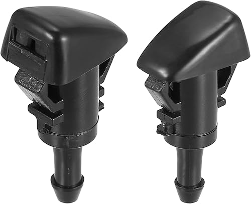 Miniatura 6 de X AUTOHAUX 4 piezas de repuesto de boquilla de limpiaparabrisas para Subaru Impreza 2008-2012 47230 Pulverizador de agua de un solo orificio