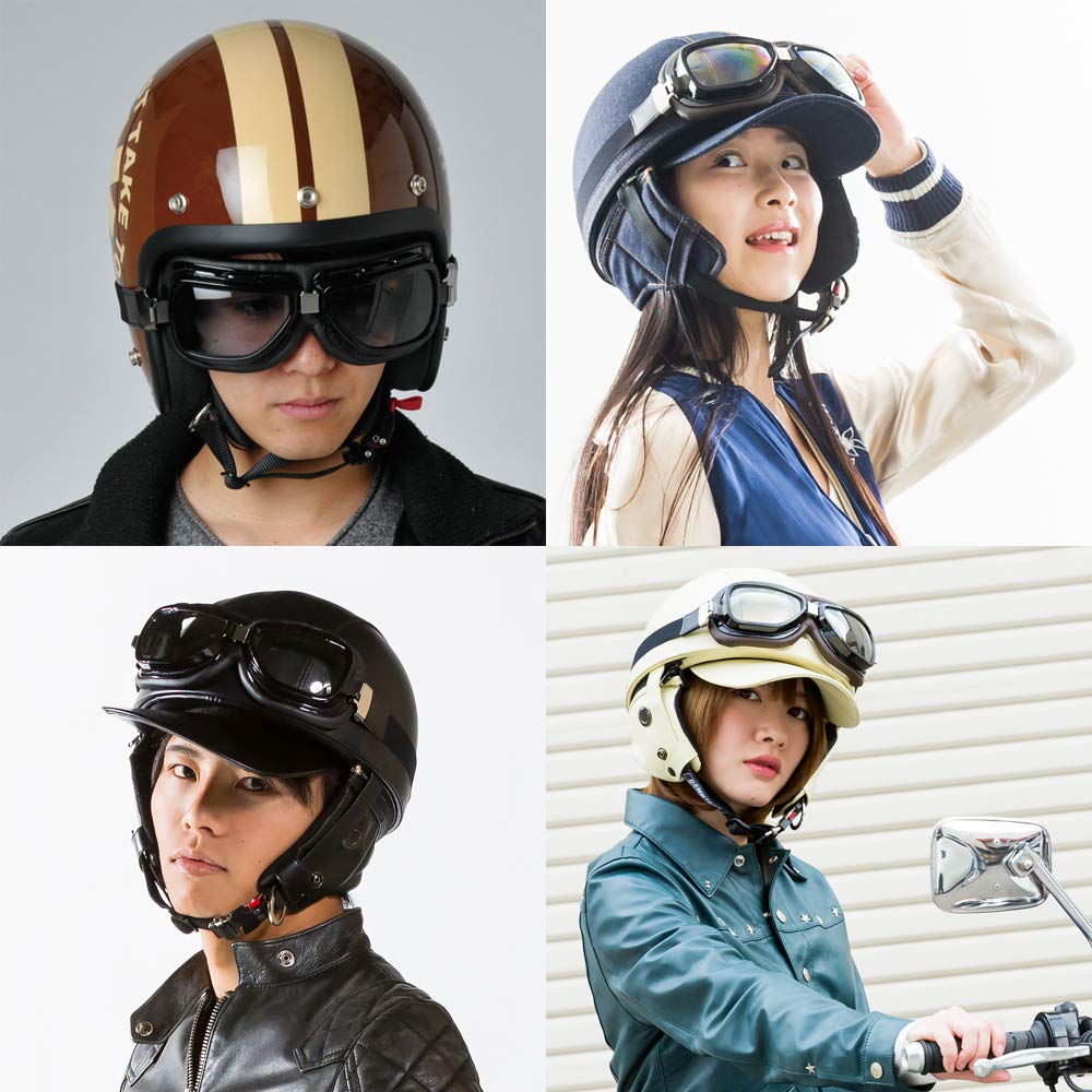 Amazon.co.jp: ダムトラックス(DAMMTRAX) バンディットゴーグル BLACK