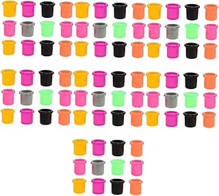 Vaguelly 140 Pcs Microfone Sem Fio Microfone Inicial Sem Fio Para Falar Microfones Sem Fio Microfone De Mão Microfone Sem Fio Suprimentos Microfone Proteção Inferior Anel De Silicone Do