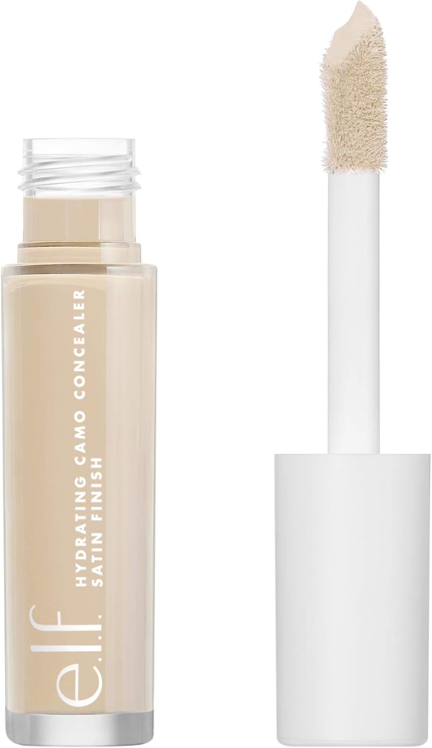 e.l.f. Hydrating Camo Concealer, Satin Finish, Conceals, Corrects