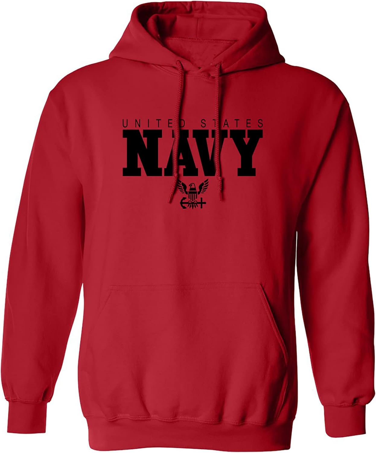 zerogravitee U.S. Navy Anchor Adult Hooded Sweatshirt