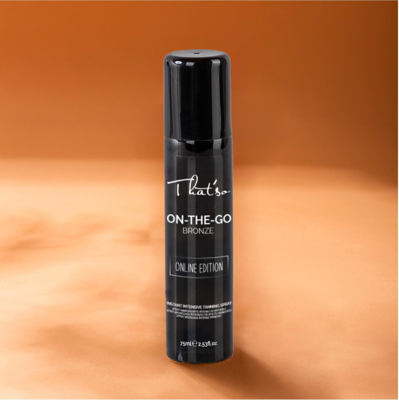 That'So On The Go Bronze online edition Spray Autoabbronzante per Viso e Corpo, abbronzatura naturale bronzea - 75 ml