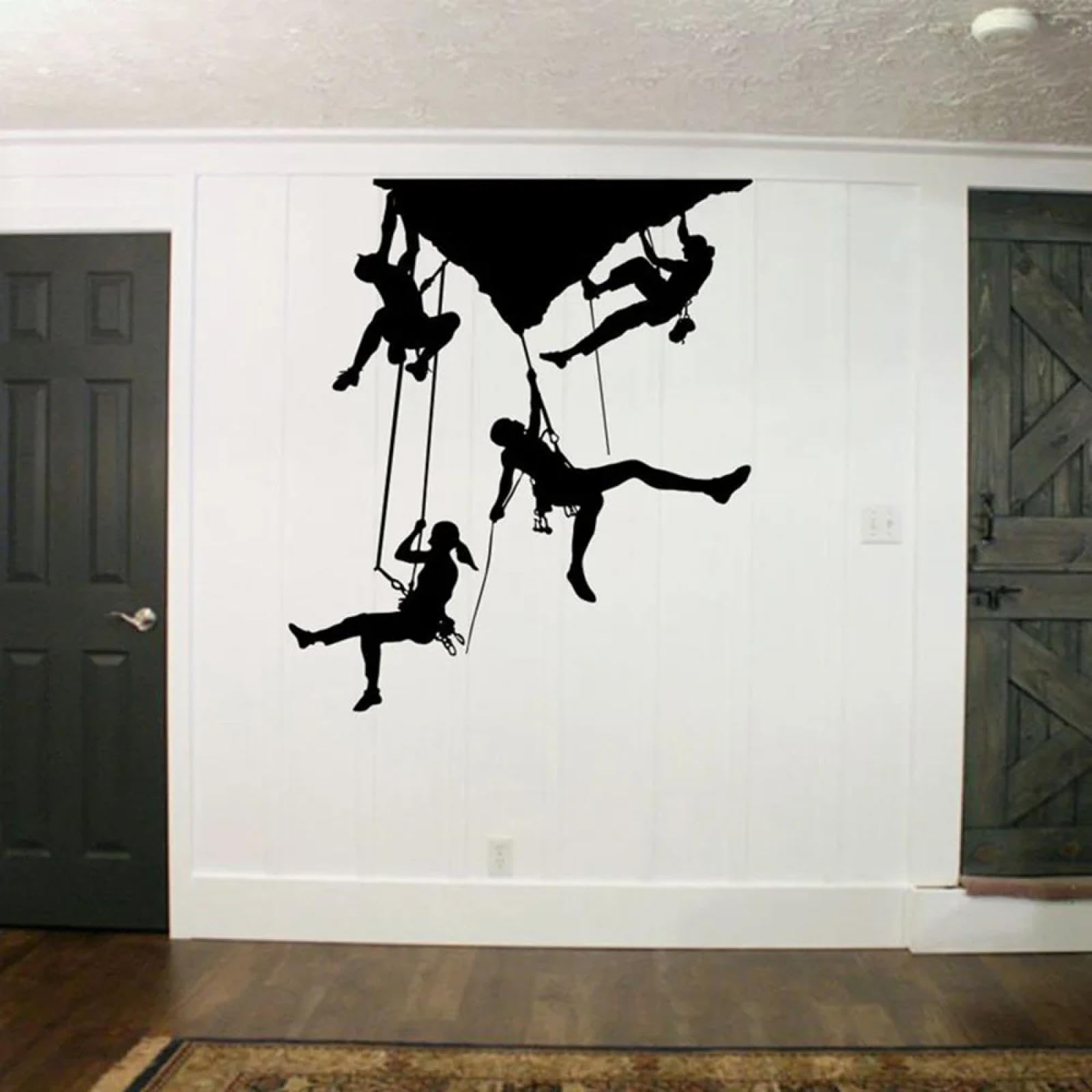 WEIMEIJIE Climber Wall Vinyl Sticker Extreme Sports Rock Sticker Home Decor Boy Bedroom Wall Sticker