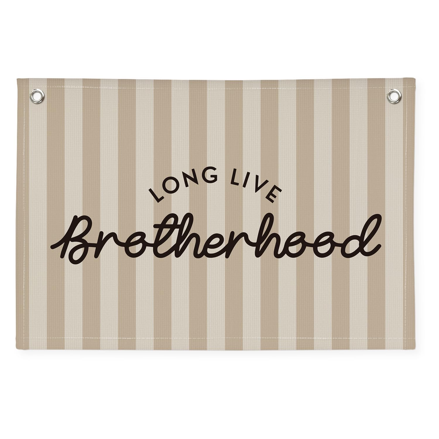 Long Live Brotherhood Boys Room Decor，Brother Playroom Bedroom Wall Decor Hanging Flag Banners, Nursery Toddler Kids Room Decoration 30x20 boyroom
