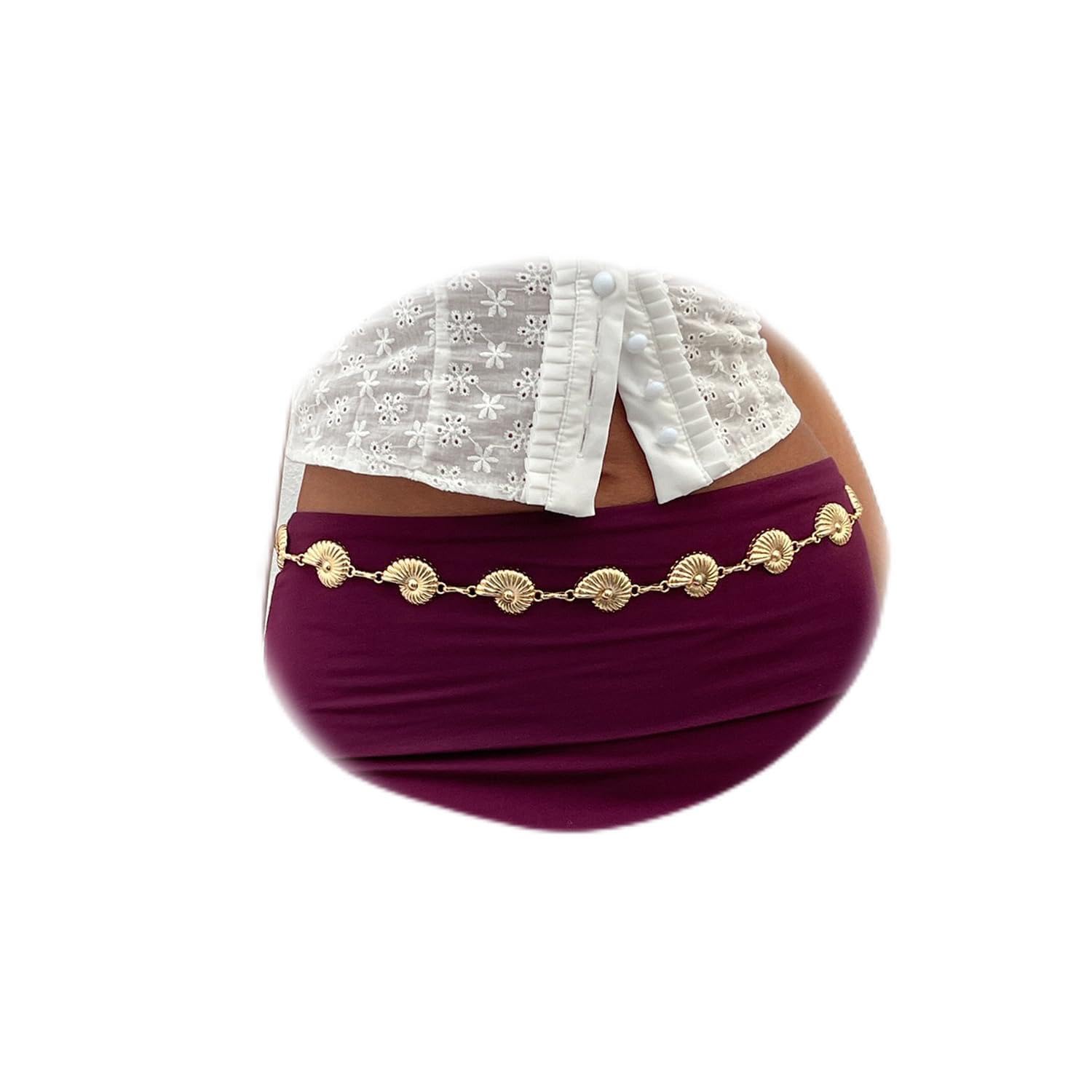 Belts for Women and Girls Stylish Kamarbandh Kamar Chain Waist Belt for Dresses Jeans Saree (16864wb)