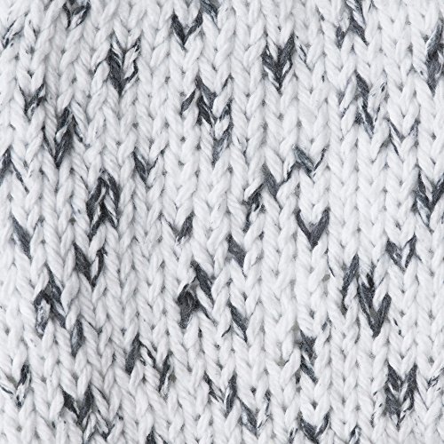 Bernat Handicrafter Cotton Yarn, Gauge 4 Medium Worsted, Salt/Pepper #TOP2