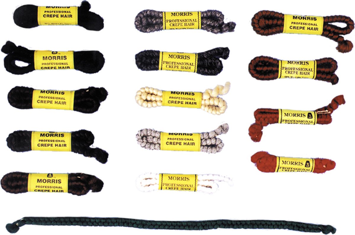 Morris Costumes Crepe Hair Dark Brown