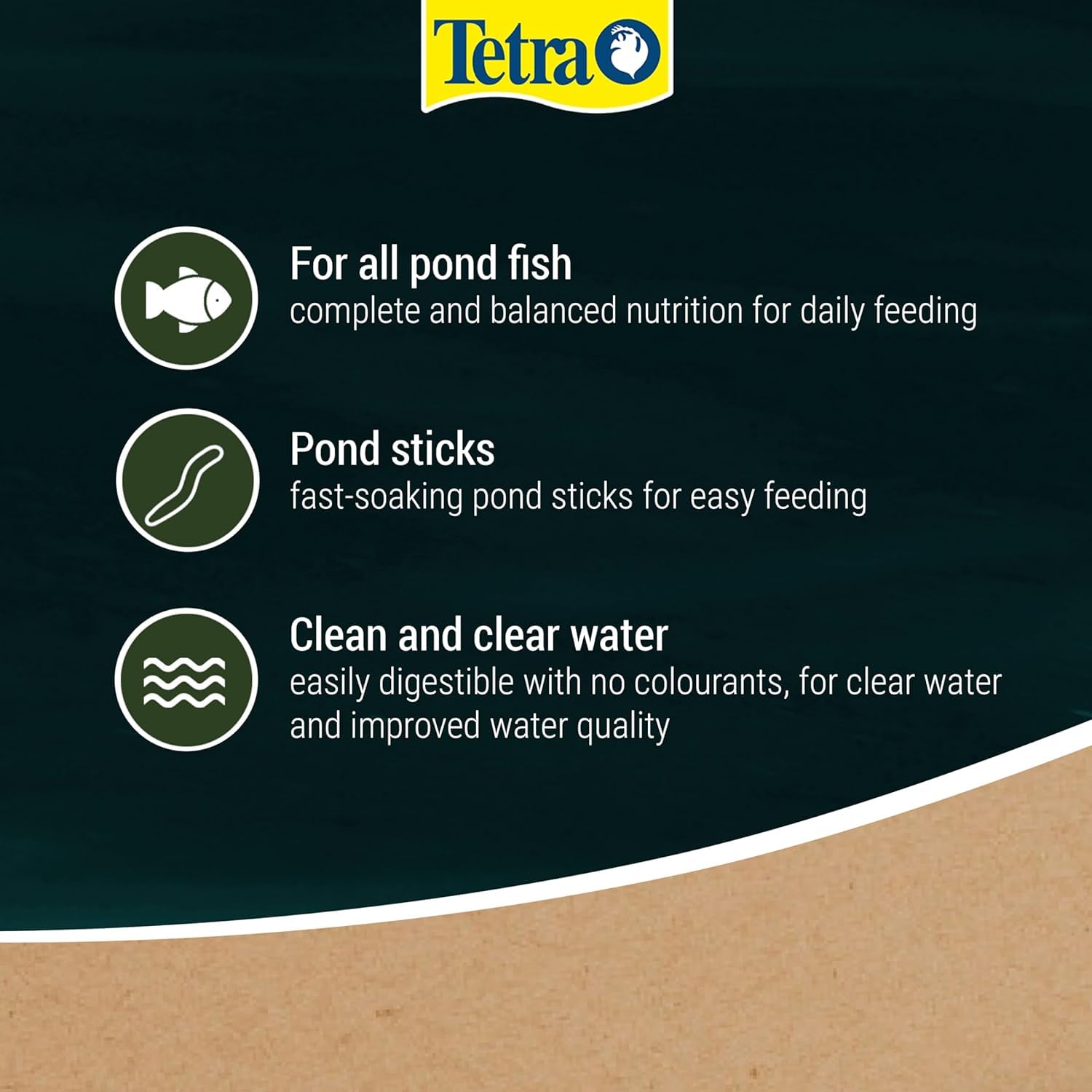 Tetra – Mangime per pesci da laghetto, 1 l