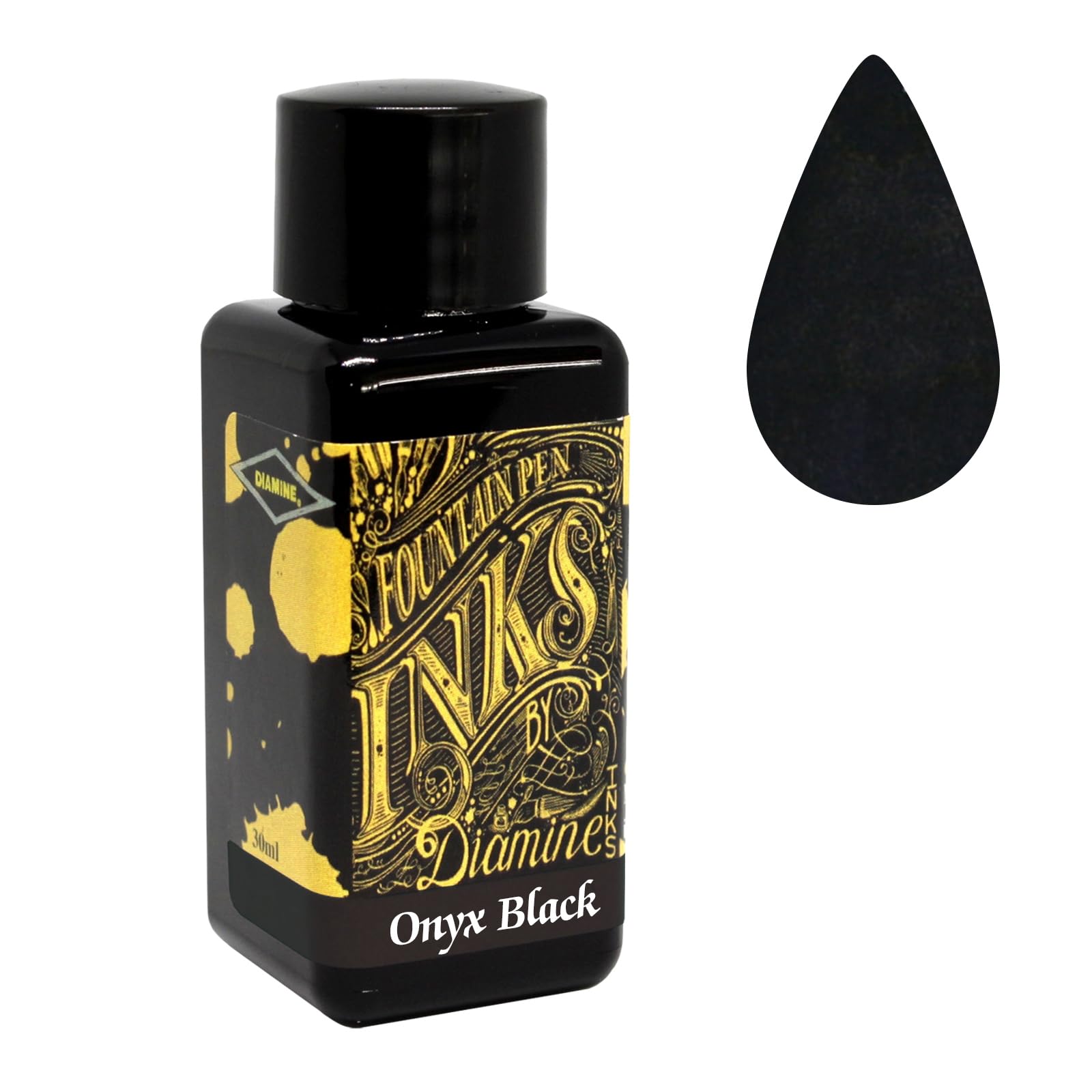 Diamine Colletion-Tintenflaschen, 30 ml, Kunststoffflaschen in einer Geschenkbox, perfektes Geschenk für Kollegen, Familie, Freunde und Schreibwarenliebhaber. - Wählen Sie ein Set! (Graue Kollektion)