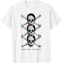 Marilyn Manson Crossbones X3 T-Shirt