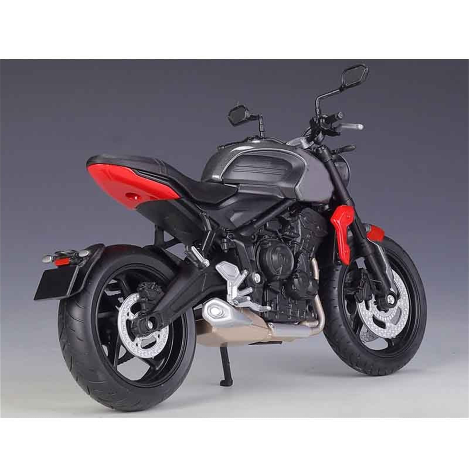 Per Triumph Trident 660 Mock-up In Lega Modello Di Moto Giocattolo Set Regalo 1:12