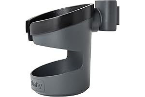 The ErgoBaby Metro+ Stroller Accessory Cup Holder, Gray -- A Must-Have for Mobile Parents