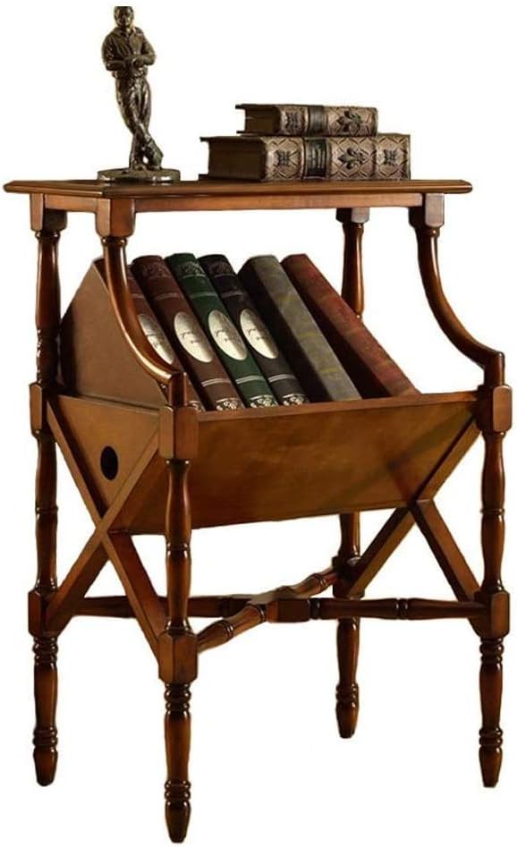 Walnut Magazine Racks American Solid Wood Newspaper Rack