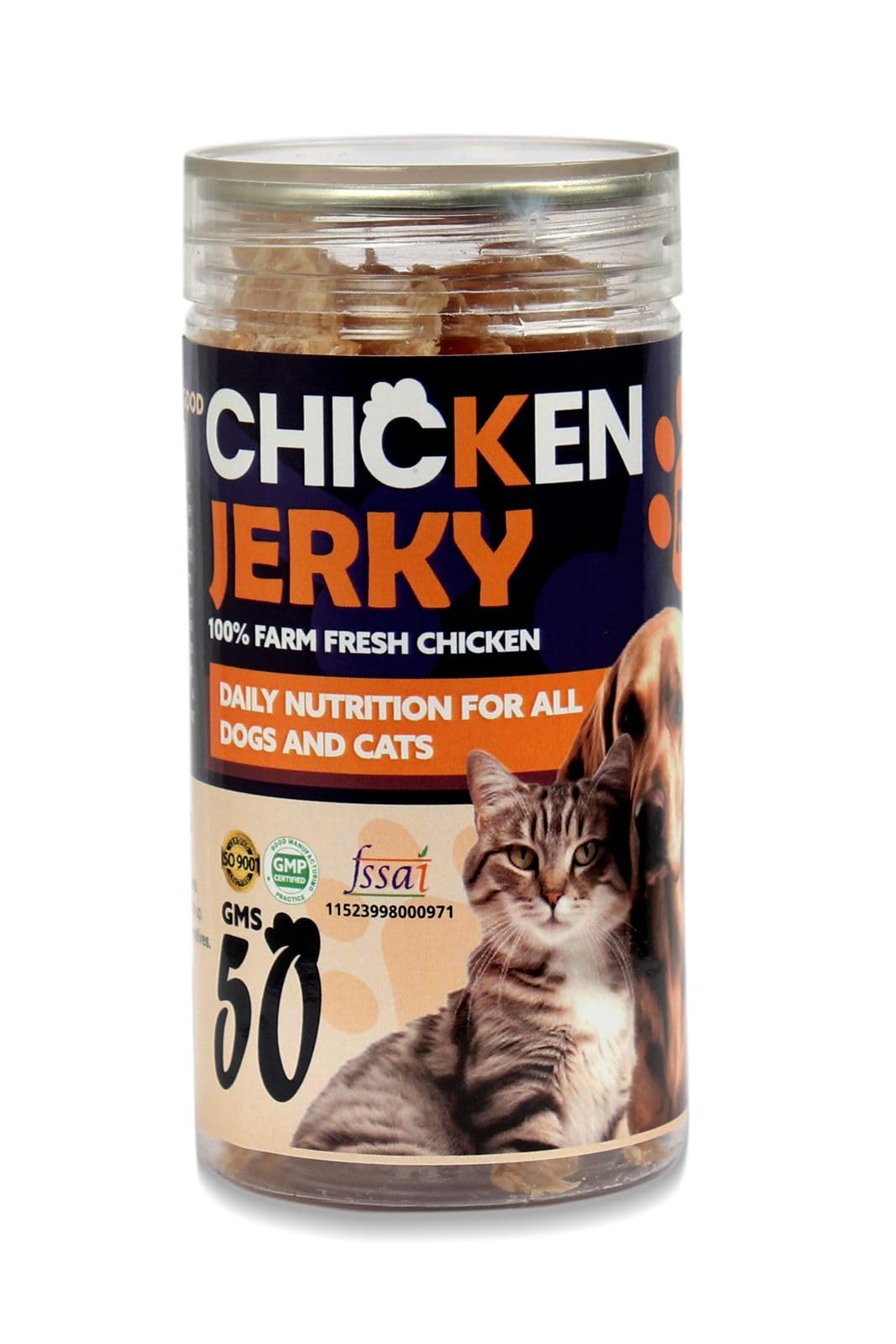 B&Ts Chicken Jerky Dog & Cat Treat, Optimum Health Formula, Highly Nutritional & Digestible, Suitable for All Dog Breeds, Easy to Digest, No Artificial Flavors Added (B0CFHHYFG2) Amazon Price History, Amazon Price Tracker