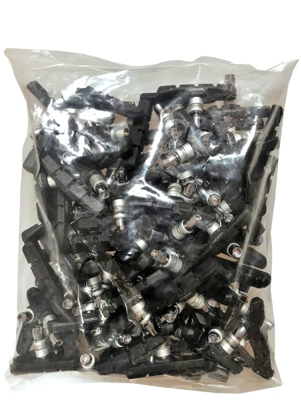 Voxom Bicycle Brake Pads Brs4 50 Sets, Black, 70 mm