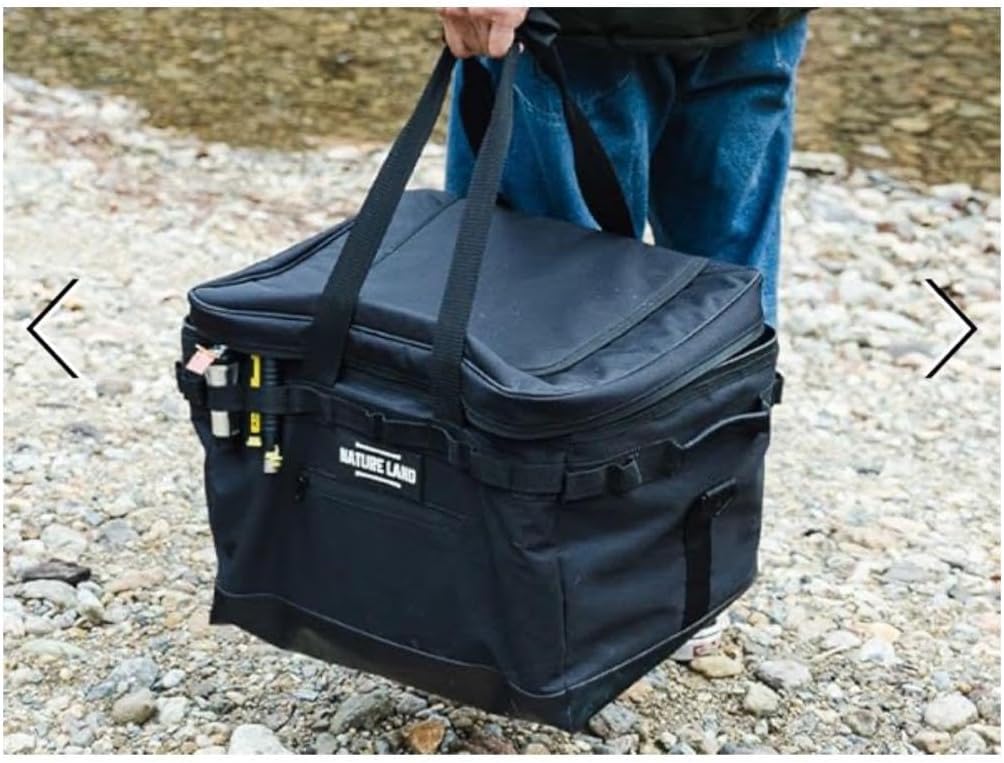 NATURE LAND 大容量クーラーボックス ブラック