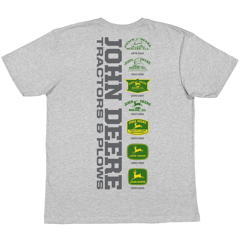 J. America Tractors & Plows Short Sleeve Mens Tee Shirt