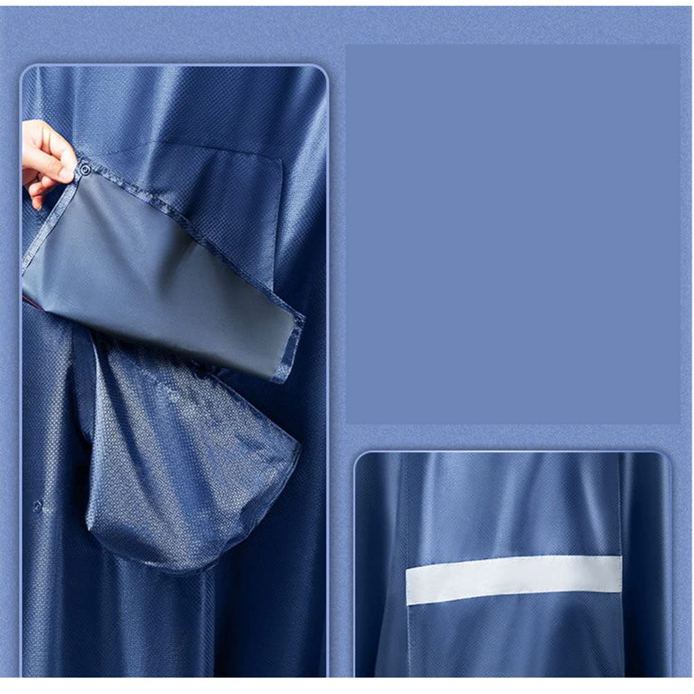 Chubasquero para ciclismo, capa de lluvia para exteriores, bicicleta eléctrica/motocicleta/scooter, chaqueta impermeable, poncho, sudadera con capucha, impermeable, capa, cubierta para scooter de mov