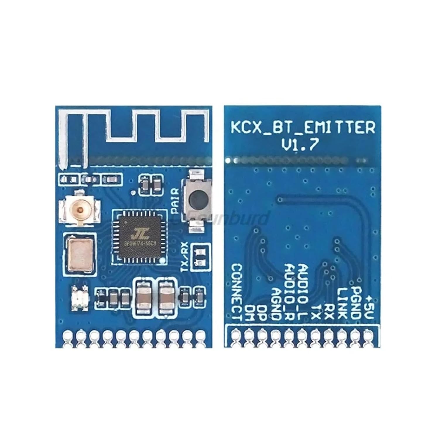 Module 5.3 Audio Transmitter Module Stereo GFSK transceiver Earphone Board Speaker KCX_ BT_ EMITTER 5(Antenna)