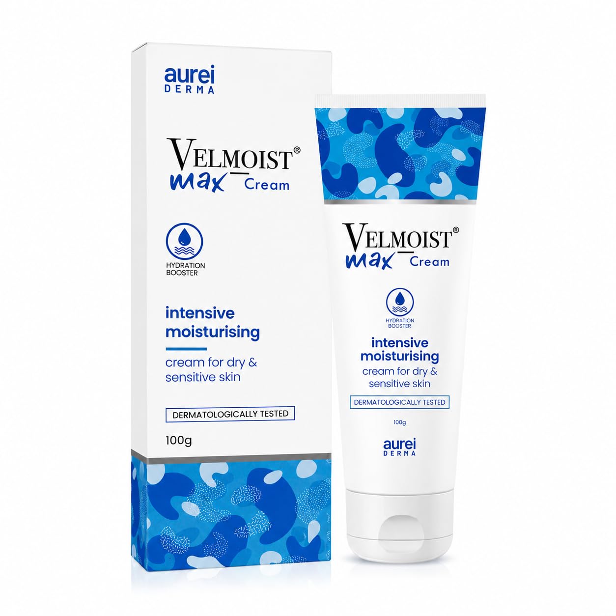 Velmoist Max Cream, 100g | Intensive Moisturising Cream for Dry & Sensitive Skin | Hydration Booster with Natural Butter of Cocoa, Kokum, Mango, Shea, Aloe & Camelina Sativa Seed Oil | Dermatologically Tested |-image-19