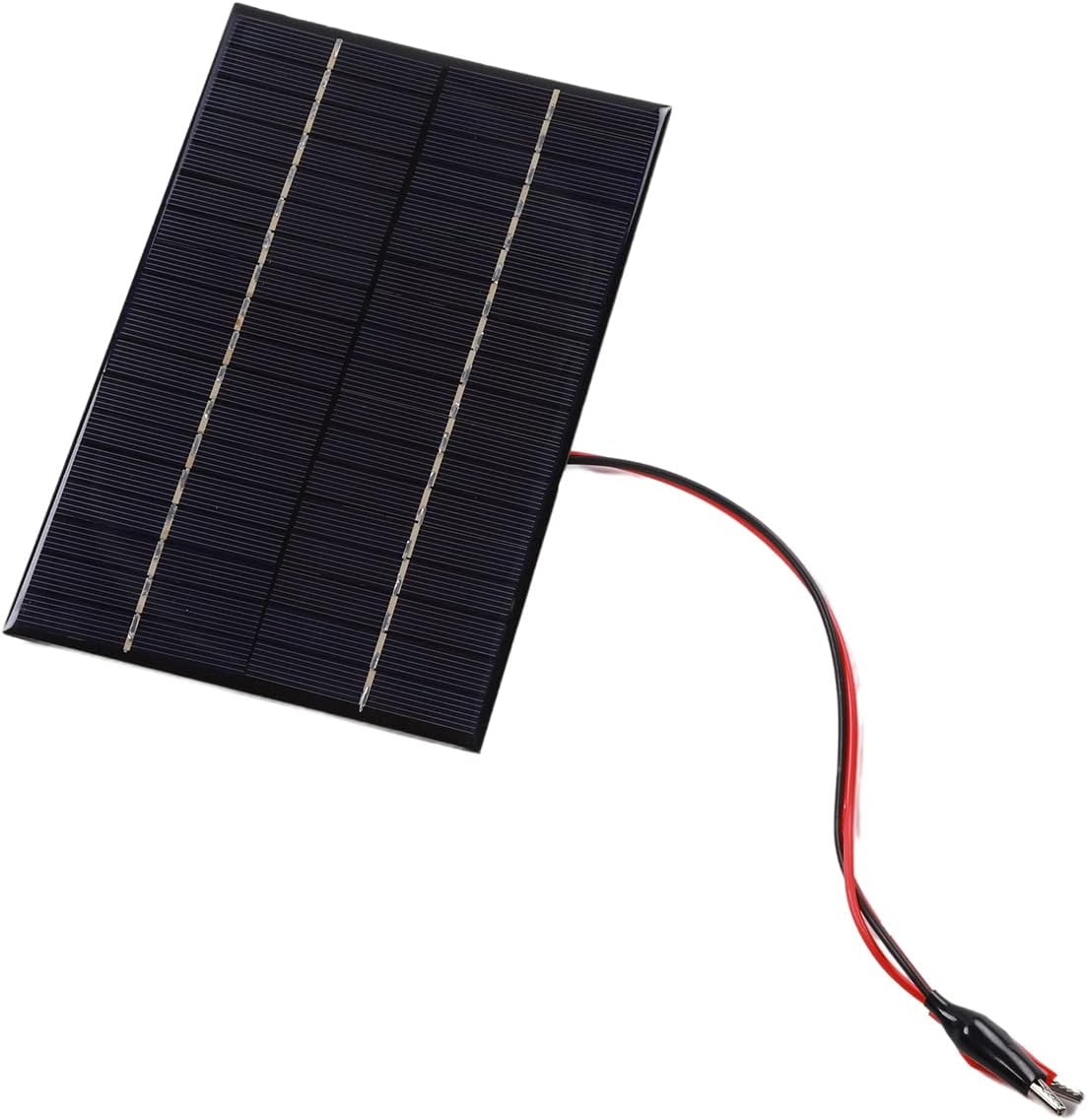 Bettomshin 5Pcs 6V 1.2W Mini Solar Panels Cells, Polycrystalline Solar Cells Micro Solar Panel Module for Light Electric Toys Solar Battery Charger DIY Solar Syatem Kits (5.12" x 3.31"/130mm x 84mm)