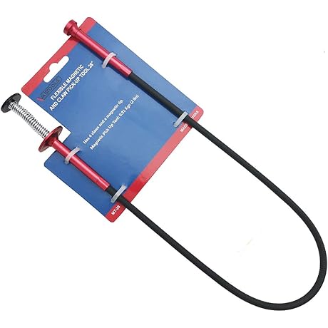 Flexible Claw Picker Upper with Magnet, The Perfect 2-in-1 Magnetic Pickup Tool...