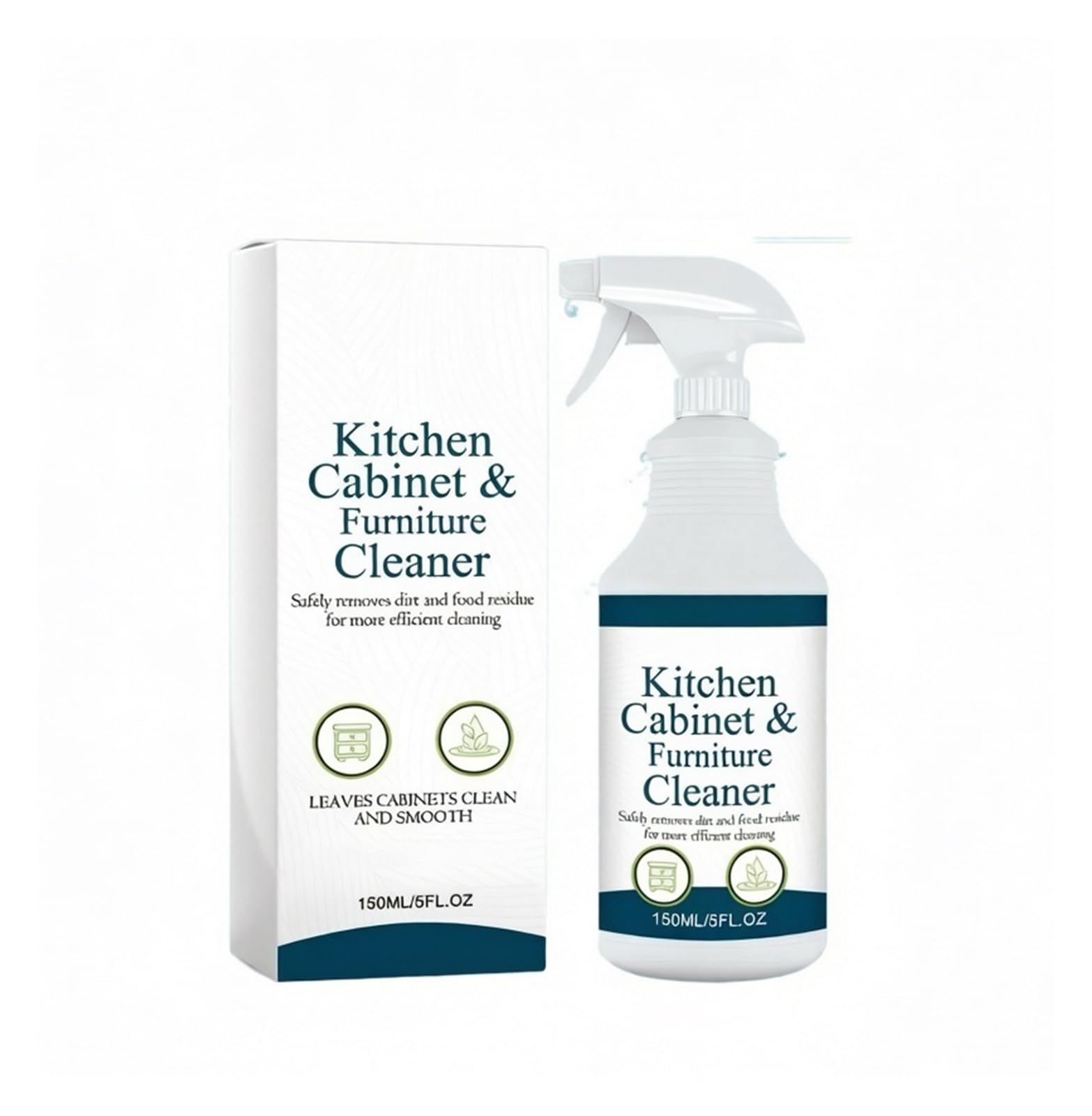 150 Mililitros De Limpiador Cocina for La Limpieza Diaria; Elimina eficazmente la grasa y las manchas(2pcs)