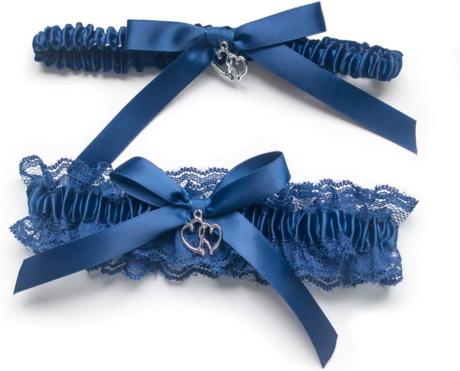 Lace Wedding Garter Belts for Bride, Women Garter Set for Wedding Prom, Stretchable Lace Leg Rings for Women