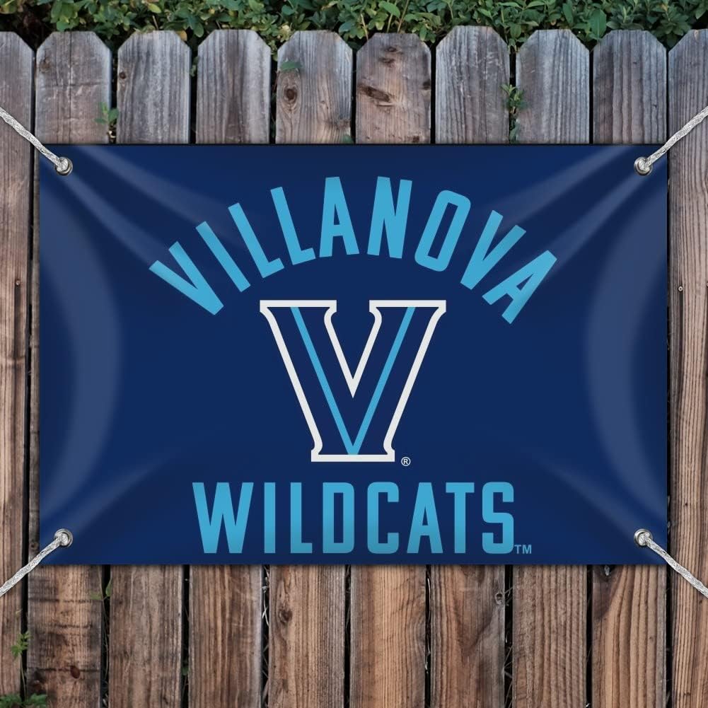 Villanova University Wildcats Home Business Office Sign - Vinyl Banner - 22" x 33" (56cm x 84cm)