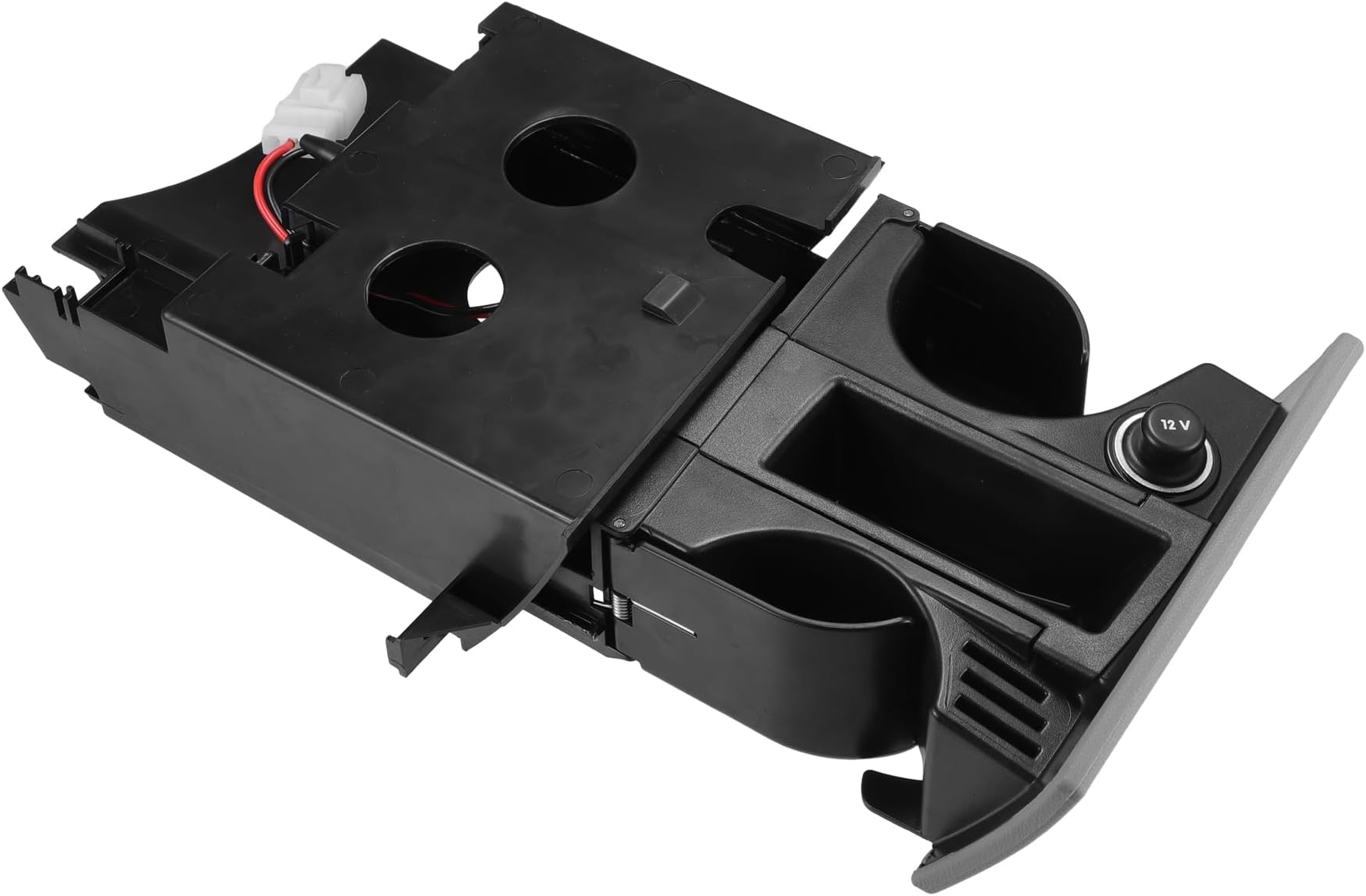 X AUTOHAUX Cup Holder for VW T5 Transporter 2003-2013 Right Hand Drive Front Ashtray Cup & Coin Holder 7H285860130T