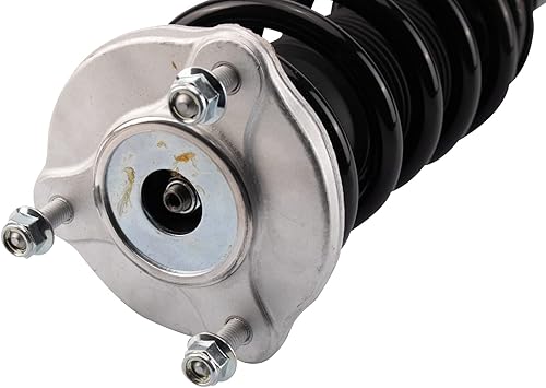 Miniatura 1115 de TRQ Kit de suspensión delantera, conjunto de amortiguadores y resortes, barra estabilizadora, enlace estabilizador compatible con Chevrolet