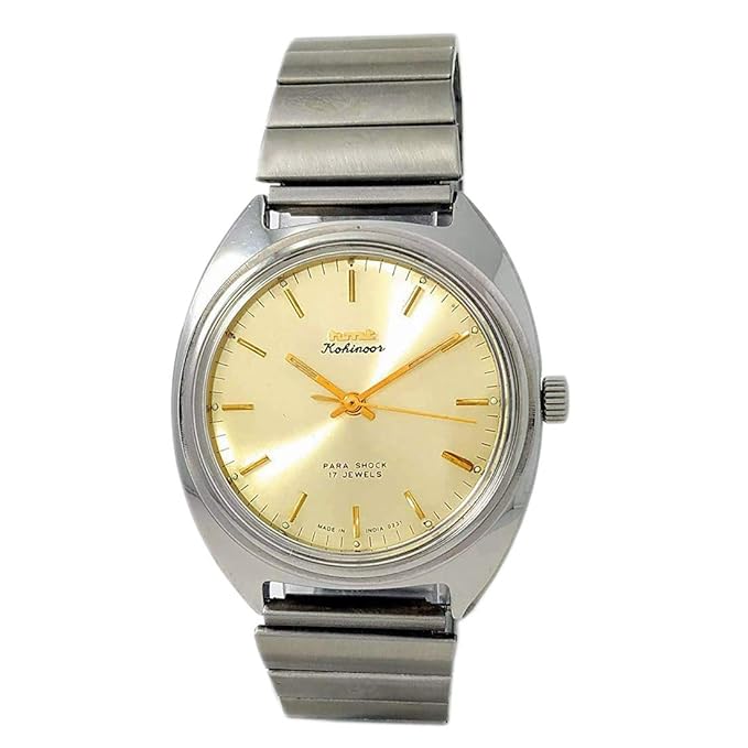 hmt silver watch