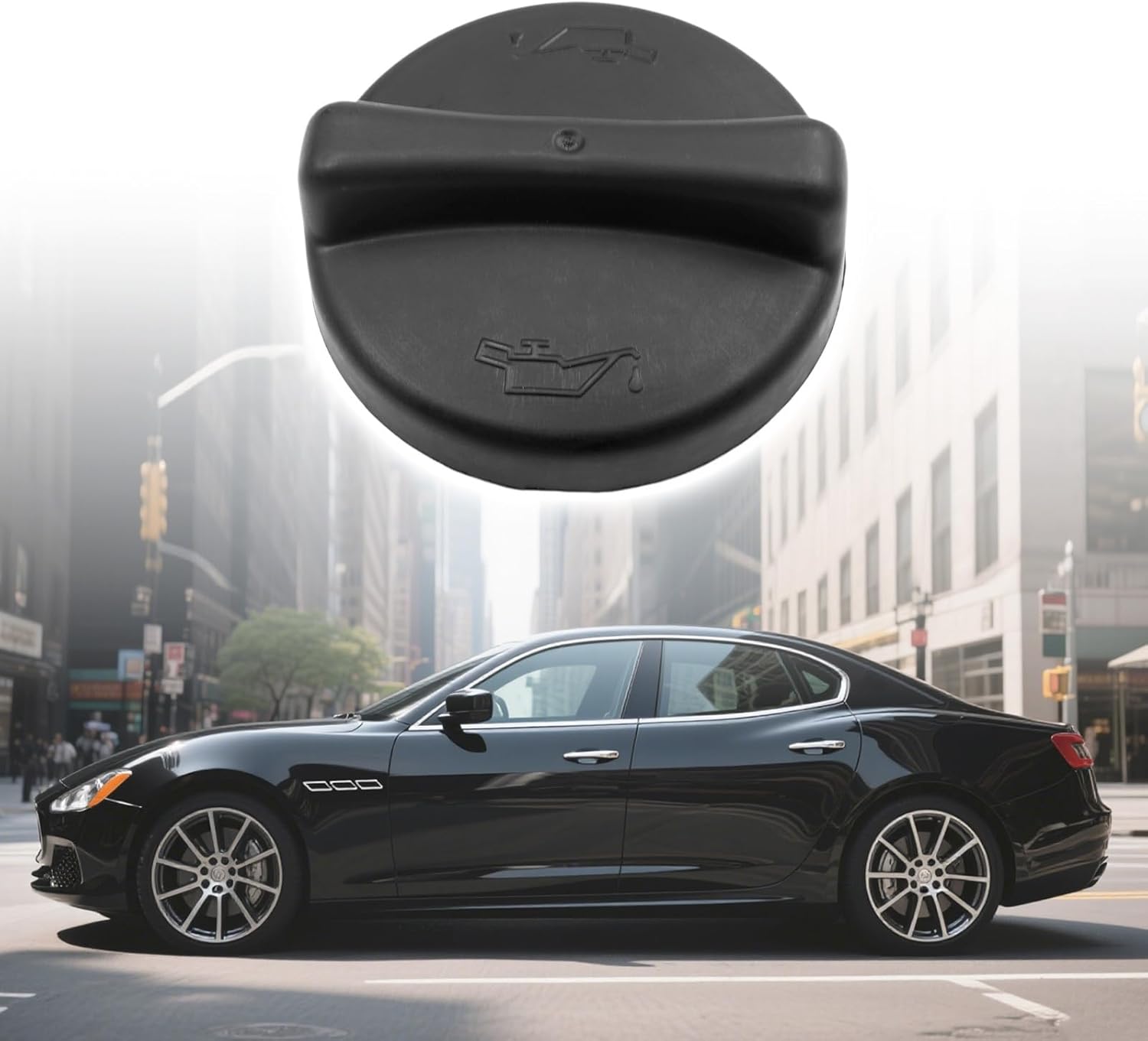 Engine Oil Filler Cap Replacement for 293205 293205c Fit for Maserati Ghibli Quattroporte Levante GT