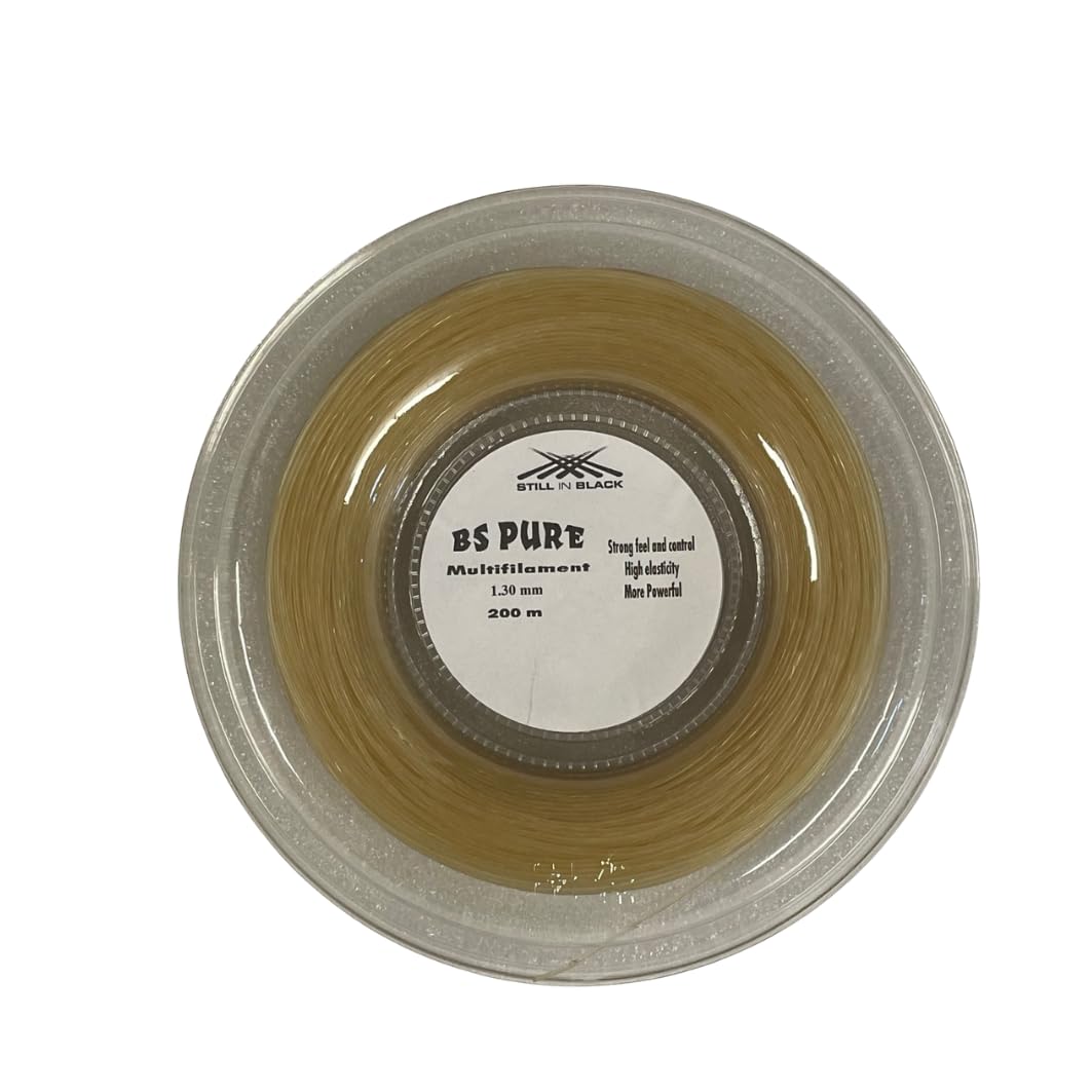 Still in Black 200 1.35mm BS Pure 1.3mm Adult Unisex Spool, Natural