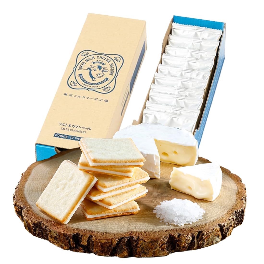 Tokyo milk cheese factory Salt & Camembert Tokyo Souvenir Gift in Japan Omiyage a box in 10 pieces