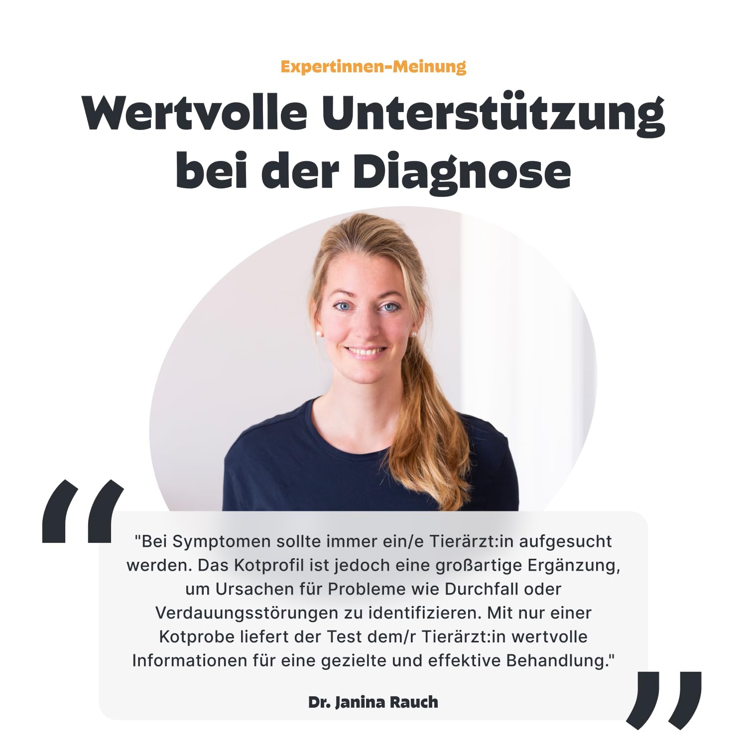PEZZ Großes Kotprofil 7-in-1 Test für Katzen | Nur eine Probe | Alle häufigsten Parasiten und Würmer & Durchfallerreger, Verdauungsfunktion, Enterotoxin, pH-Wert etc. | gratis Labor-Versand