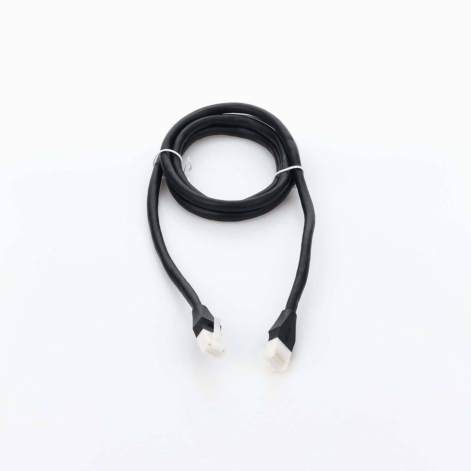 BUFFALO BSLS6ANU10BK Unbreakable LAN Cable for Modems, Category 6a, Straight, Normal Type, Black
