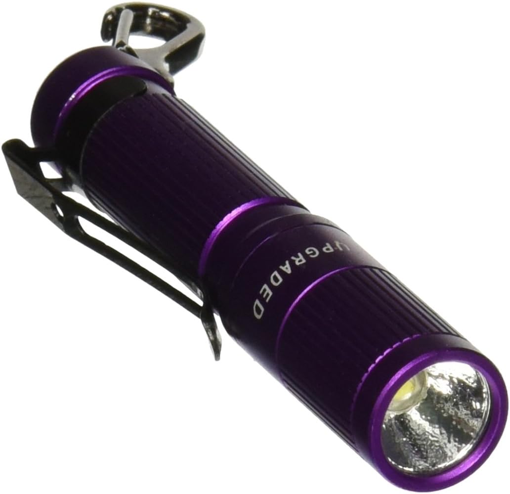 Aimkon iTP A3 EOS Cool White Flashlight, 130 lm/Small, Purple