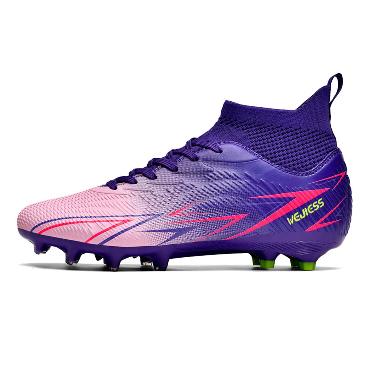 Botas de fútbol para Hombre, Unisex, Profesionales, para Exteriores, para niños, Banda Alta, adecuadas para césped Artificial, Zapatos de competición