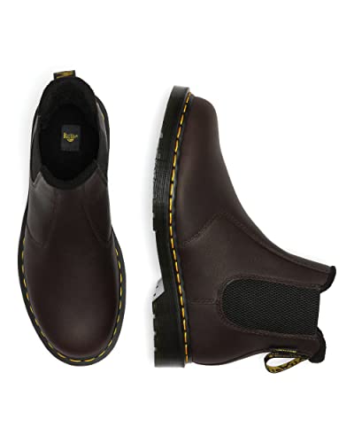 Image of Dr. Martens, 2976 Leather Chelsea Boot for Men and Women, Cherry Red Smooth, 14 US Women /13 US Men
