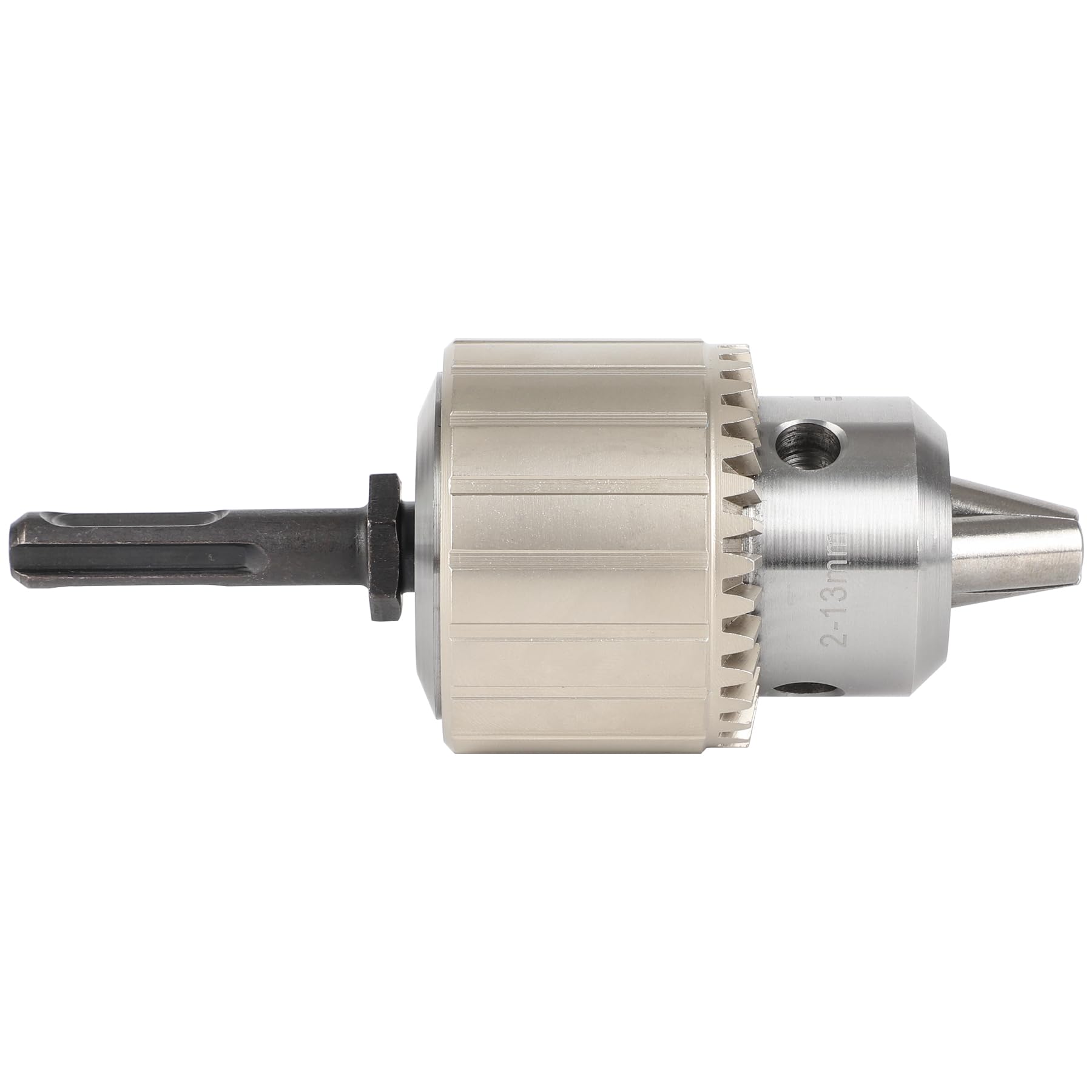 Mandrino per trapano resistente da 5/64"-1/2" capacità 1/2-20UNF per mandrino filettato da 1/2-20UNF, con gambo esagonale da 1/4", adattatore di conversione rapida con gambo SDS Plus e chiave